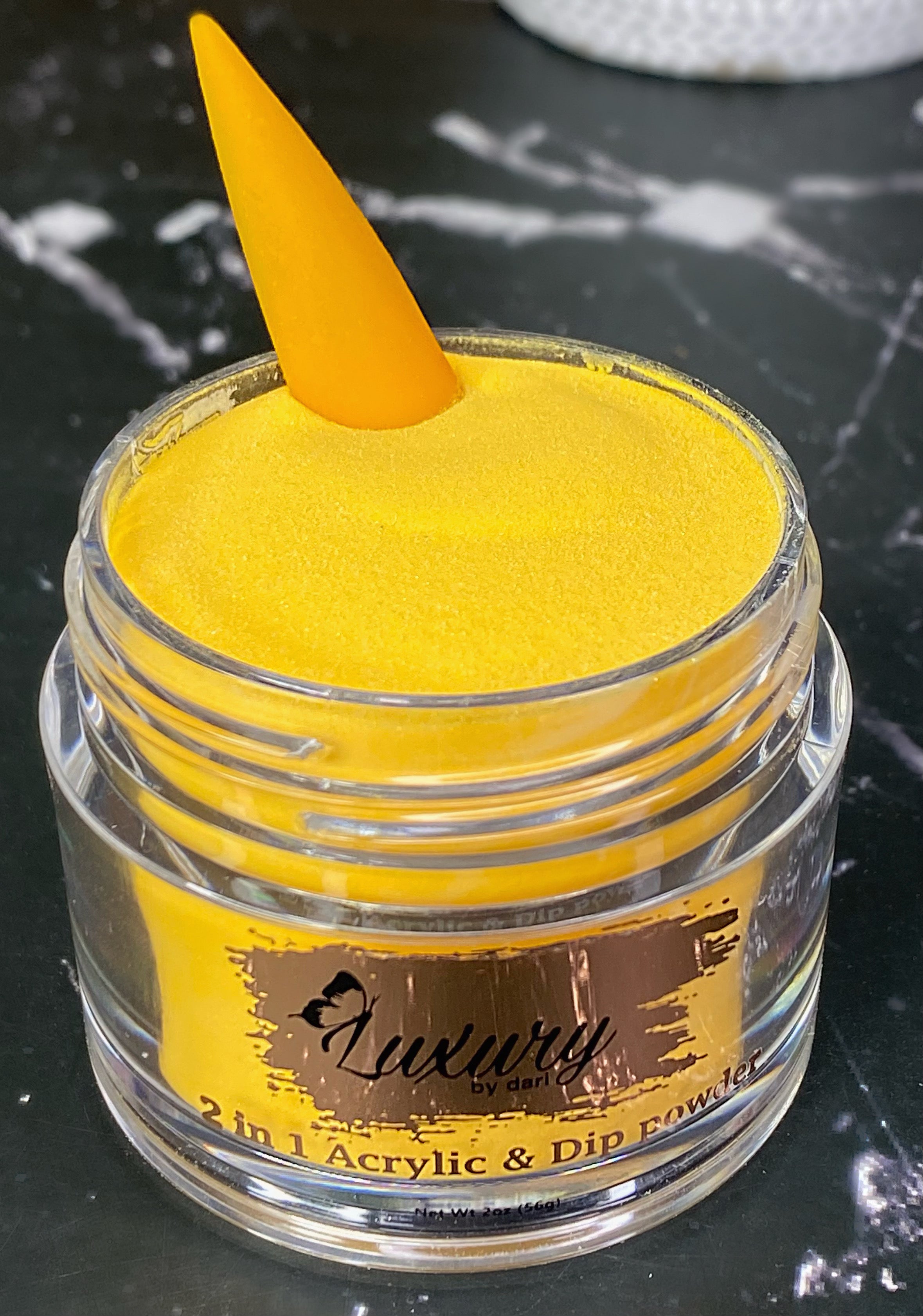 Goldenrod Acrylic Powder – Luxury By Dari